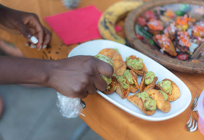A delicious plate of Ivory Coast desserts