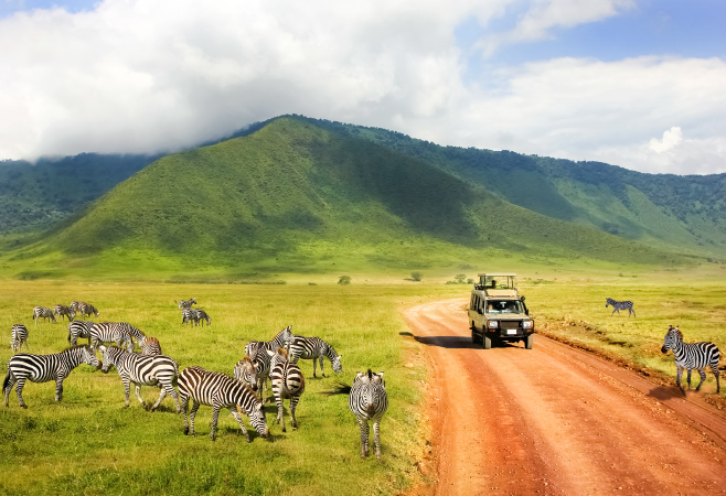 Comfortable weather making exploration easier in many African regions.