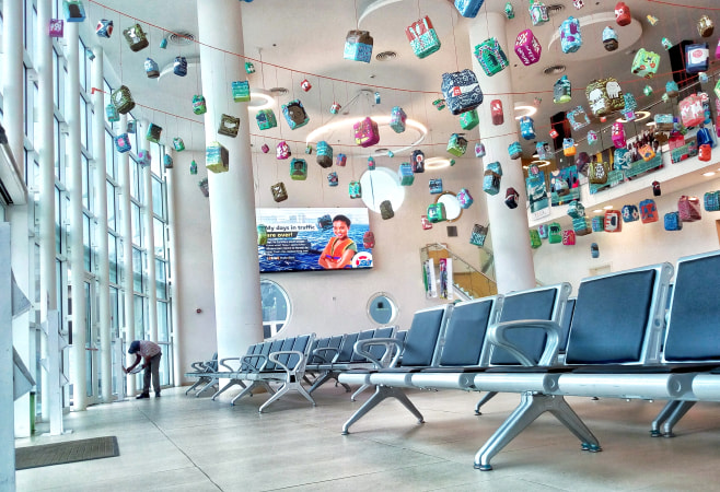 Inside Murtala Muhammed International Airport (LOS)