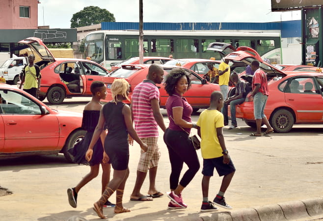 Cocody in Abidjan has a tropical climate—hot, humid, and fairly consistent year-round.